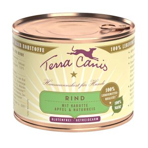Terra Canis nauta, porkkana, omena & tumma riisi koiranruoka