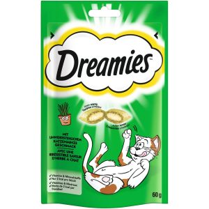 60g kissanminttu Dreamies kissanherkku