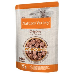 12x70g Original Paté No Grain kana Nature's Variety kissalle