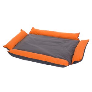 Variabel-koiranpeti, oranssi P 110 x L 80 cm K 15 cm koiralle