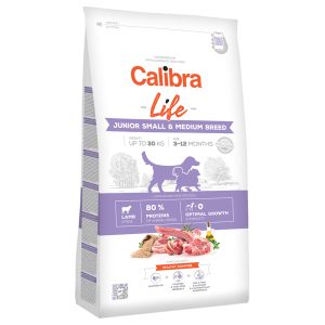 12kg Calibra Dog Life Junior Pieni & keskikokoinen rotu Lammas