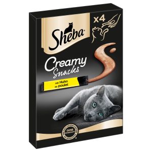 8x12g Creamy Snacks kana Sheba kissalle
