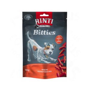 100g Extra Bitties kana, tomaatti & kurpitsa RINTI koiralle