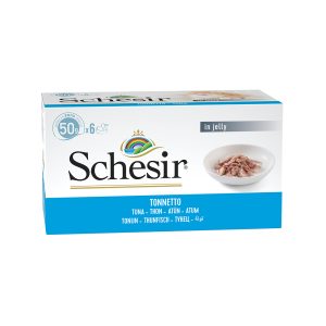 12x50g Small in Jelly tonnikala Schesir Kissanruoka