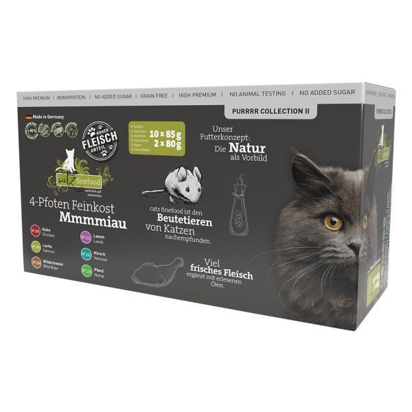 12x85g lajitelma II Purrrr Pouches catz finefood kissanruoka