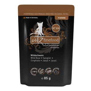 16x85g Purrrr Pouch No. 109 - villisika catz finefood Kissanruoka