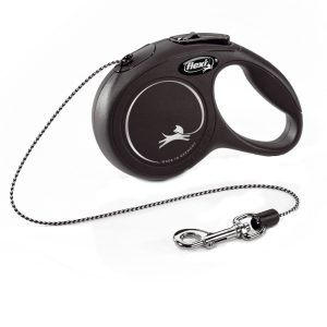 musta talutushihna flexi Cat New Classic -kissan