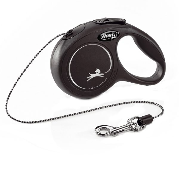 musta talutushihna flexi Cat New Classic -kissan