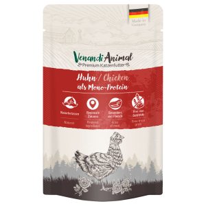 12x125g Venandi Animal Monoprotein Chicken kissanruoka märkä