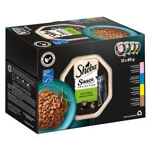 12x85g Sauce Lover Sheba kissan märkäruoka