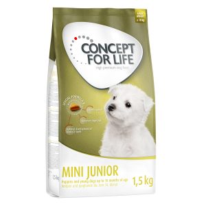 1,5kg Junior Mini Concept for Life koiranruoka kuiva