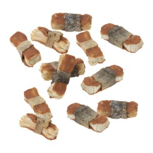 120g puruluut 12 x 5 cm lohi Lukullus koiralle