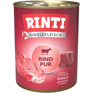 RINTI Single Protein nauta koiranruoka