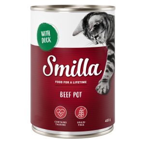 6x400g nauta ankalla Smilla Kissanruoka
