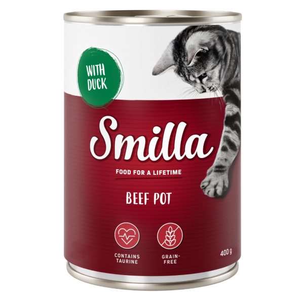 6x400g nauta ankalla Smilla Kissanruoka