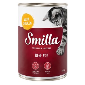 6x400g nauta kanalla Smilla Kissanruoka