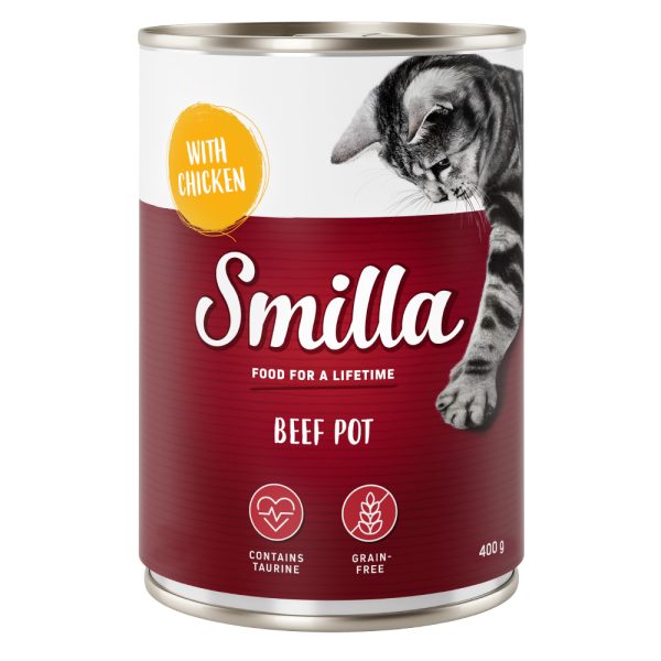 6x400g nauta kanalla Smilla Kissanruoka