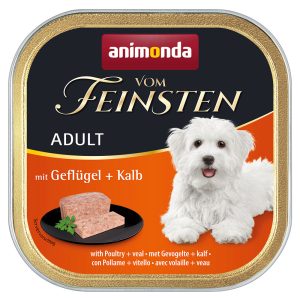 Animonda Vom Feinsten Adult, viljaton siipikarja & vasikka koiranruoka