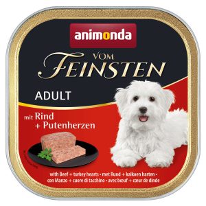 Animonda Vom Feinsten Adult, viljaton nauta & kalkkunansydän koiranruoka