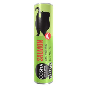 105g Snackies 5 purkkia lohi Cosma kissalle