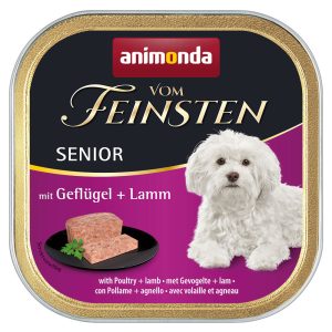 Animonda Vom Feinsten Senior siipikarja & lammas koiranruoka