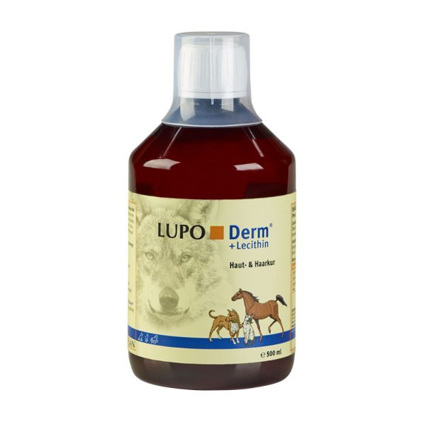 2x500ml LUPO Derm, ihon ja turkin hoitoon koiralle