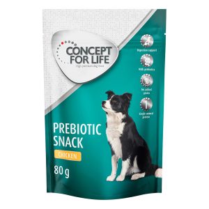 80g Prebiotic Snacks kana Concept for Life koiranherkku