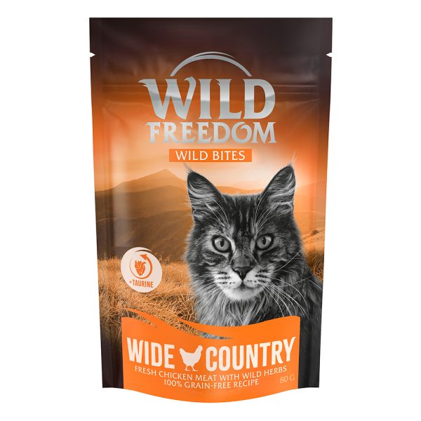80g Wild Bites Wide Country kana Wild Freedom kissanherkku