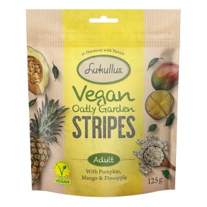 125g Vegan Garden Stripes kurpitsa, mango & ananas Lukullus koiranherkut