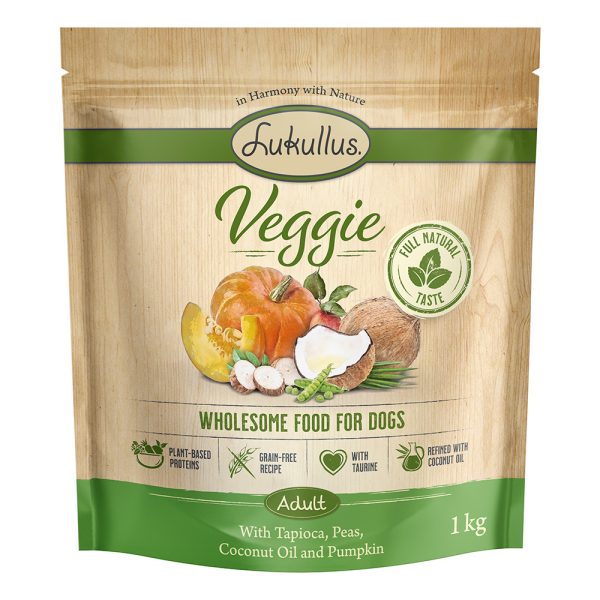 1kg Lukullus Classic Veggie koiran kuivaruoka