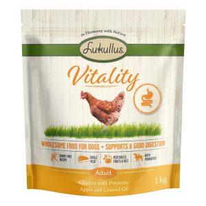 5x1kg Vitality ruoansulatuksen tukeminen kana viljaton Lukullus