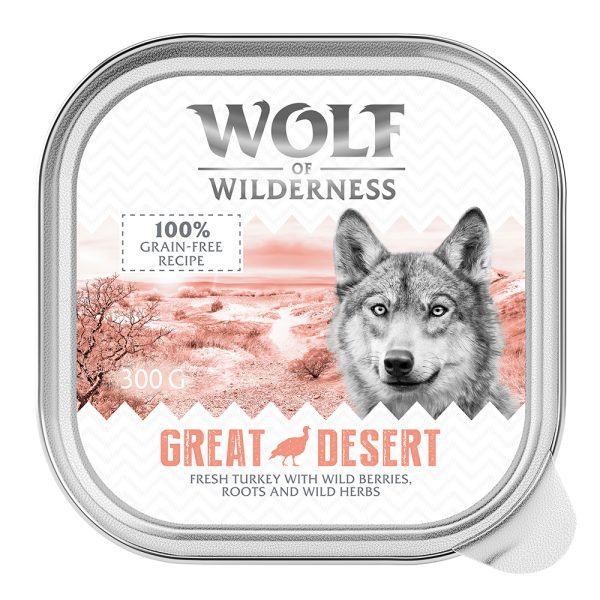 Wolf of Wilderness Adult Great Desert kalkkuna koiranruoka