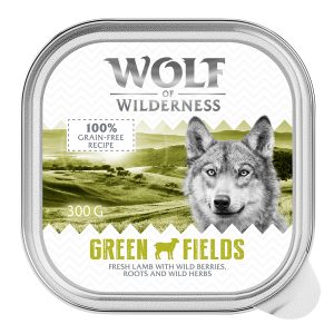 Wolf of Wilderness Adult Green Fields lammas koiranruoka