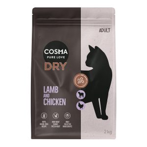 2kg lammas & kana Cosma kissanruoka