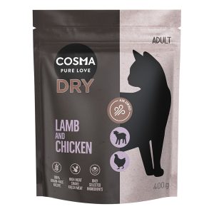 400g lammas ja kana Cosma kissanruoka