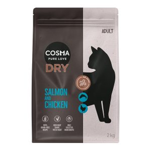 2kg  lohi & kana Cosma kissanruoka