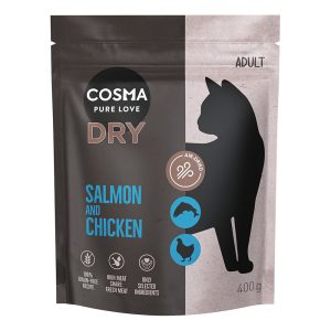 400g lohi & kana Cosma kissanruoka