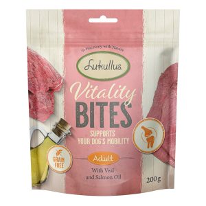 200g Vitality Bites liikkuvuuden tukeminen vasikanliha viljaton Lukullus koiranherkut