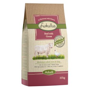 10kg Lukullus Beef & Goose koiran kuivaruoka