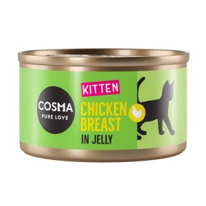 6x85g Cosma Original Kitten kananrinta kissan märkäruoka