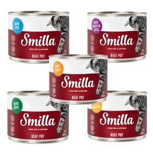 6x200g nauta ankalla Smilla Kissanruoka