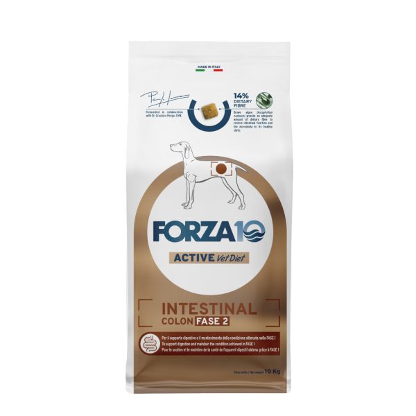 10kg Active Line Intestinal Colon Phase 2 Forza10 koiranruoka