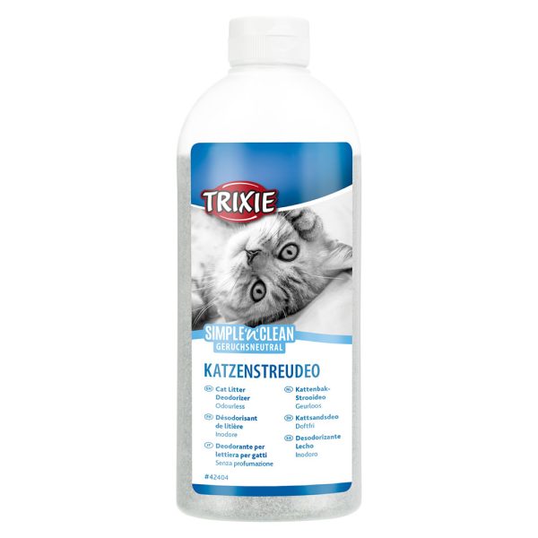 Trixie Simple'n'Clean -hajunsitoja aktiivihiilellä kissanvessaan 750 g
