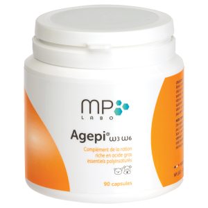 2x90 MP Labo Agepi omega 3 & 6 kapselia - koirille