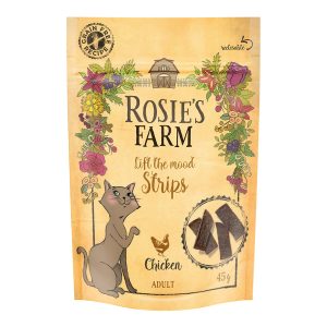 45g Snack "Strips" kana Rosie's Farm -kissanherkut
