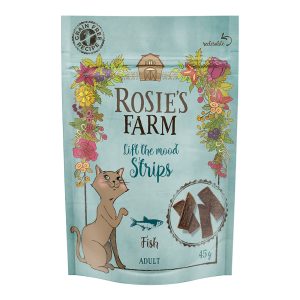 45g "Strips" kala Rosie's Farm -kissanherkut
