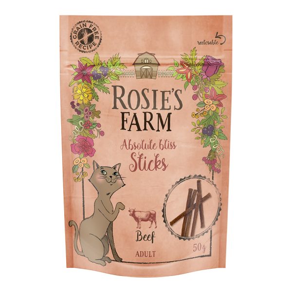 50g "Sticks" nauta Rosie's Farm -kissanherkut
