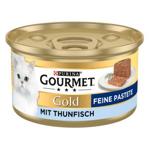 12x85g Gold Fine Paté tonnikala Gourmet Kissanruoka