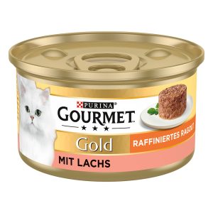 12x85g Gold Ragout lohi Gourmet Kissanruoka