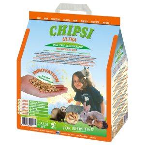 10l (4,5kg) Ultra lemmikinkuivike Chipsi pieneläimille